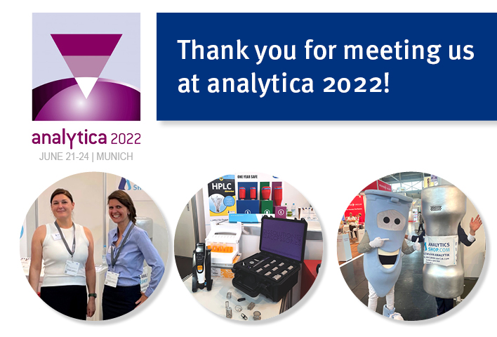 Thank you for meeting us at analytica 2022