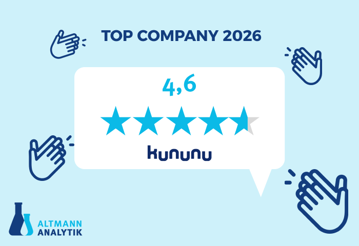 Altmann Analytik erneut als Top Company ausgezeichnet
