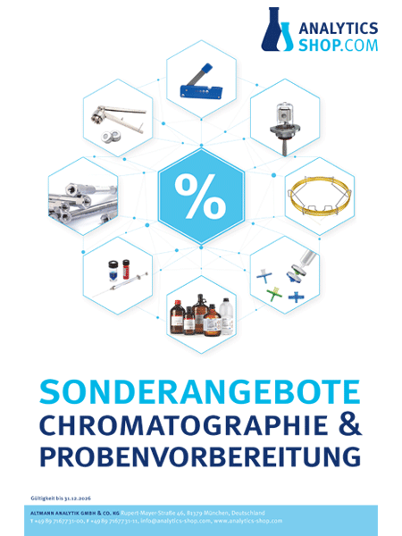 Sonderangebote für die Chromatographie & Probenvorbereitung 2026