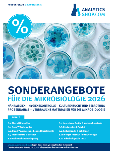 Sonderangebote für die Mikrobiologie 2025